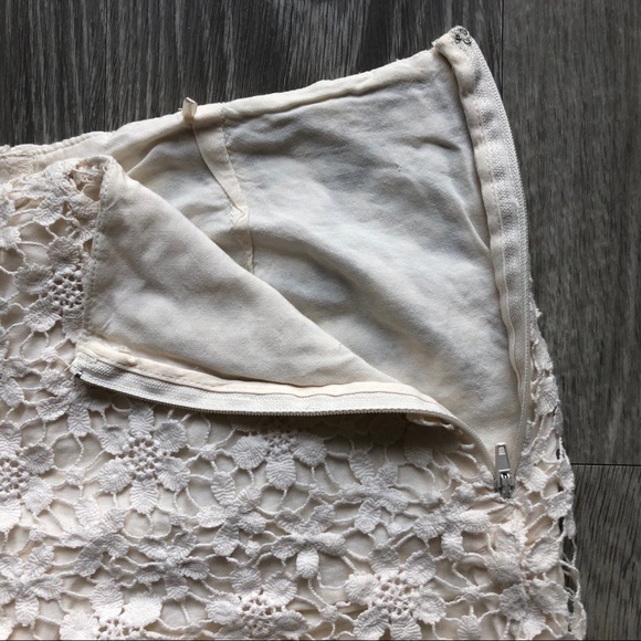 NAF NAF Floral Lace High Waisted Shorts - Picture 5 of 7